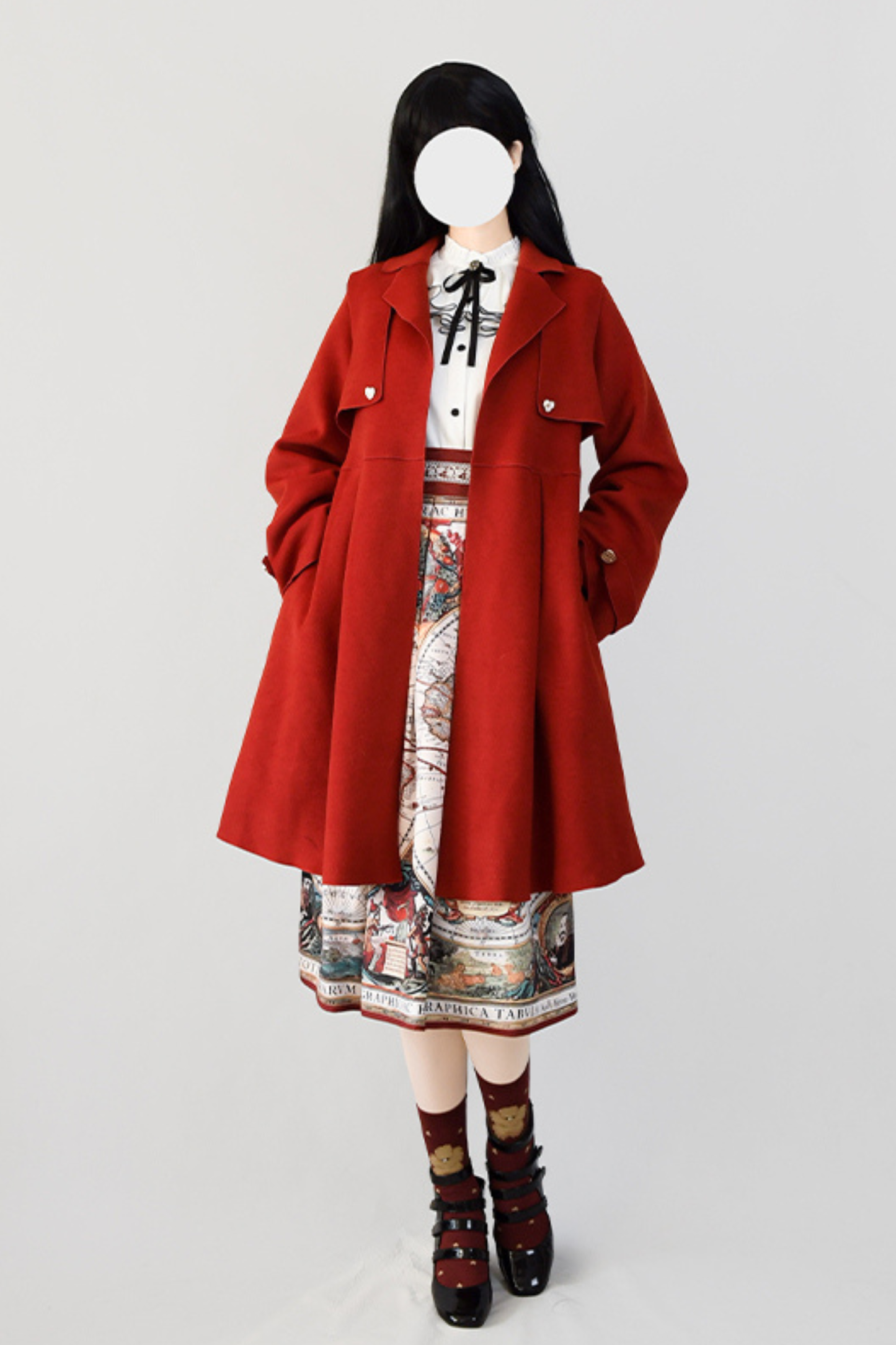 オールウールウィンターコート