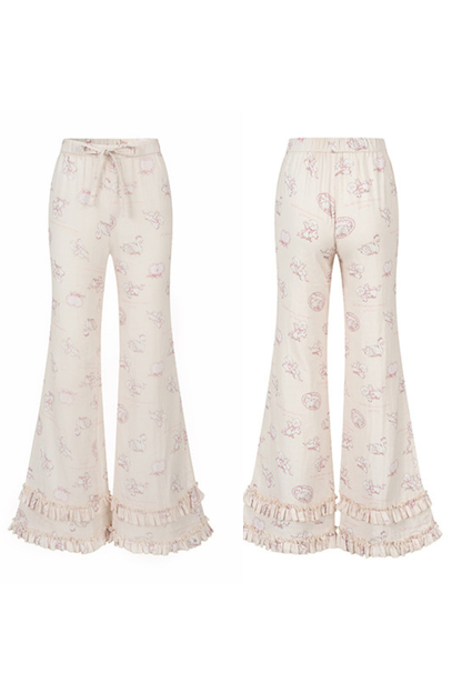 Sweet top + pants + sleep eye mask