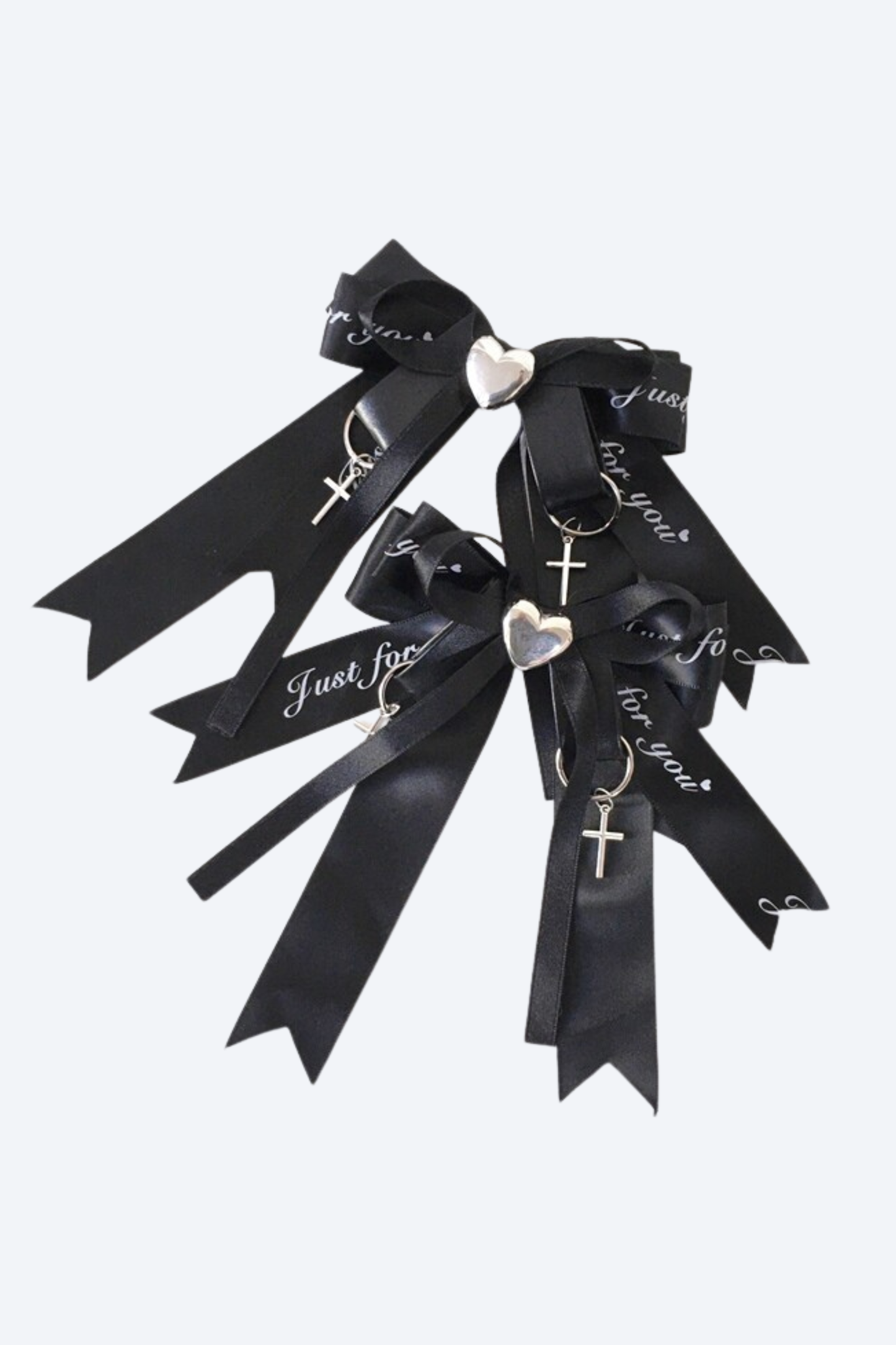 ダークスイートリボンヘアピン