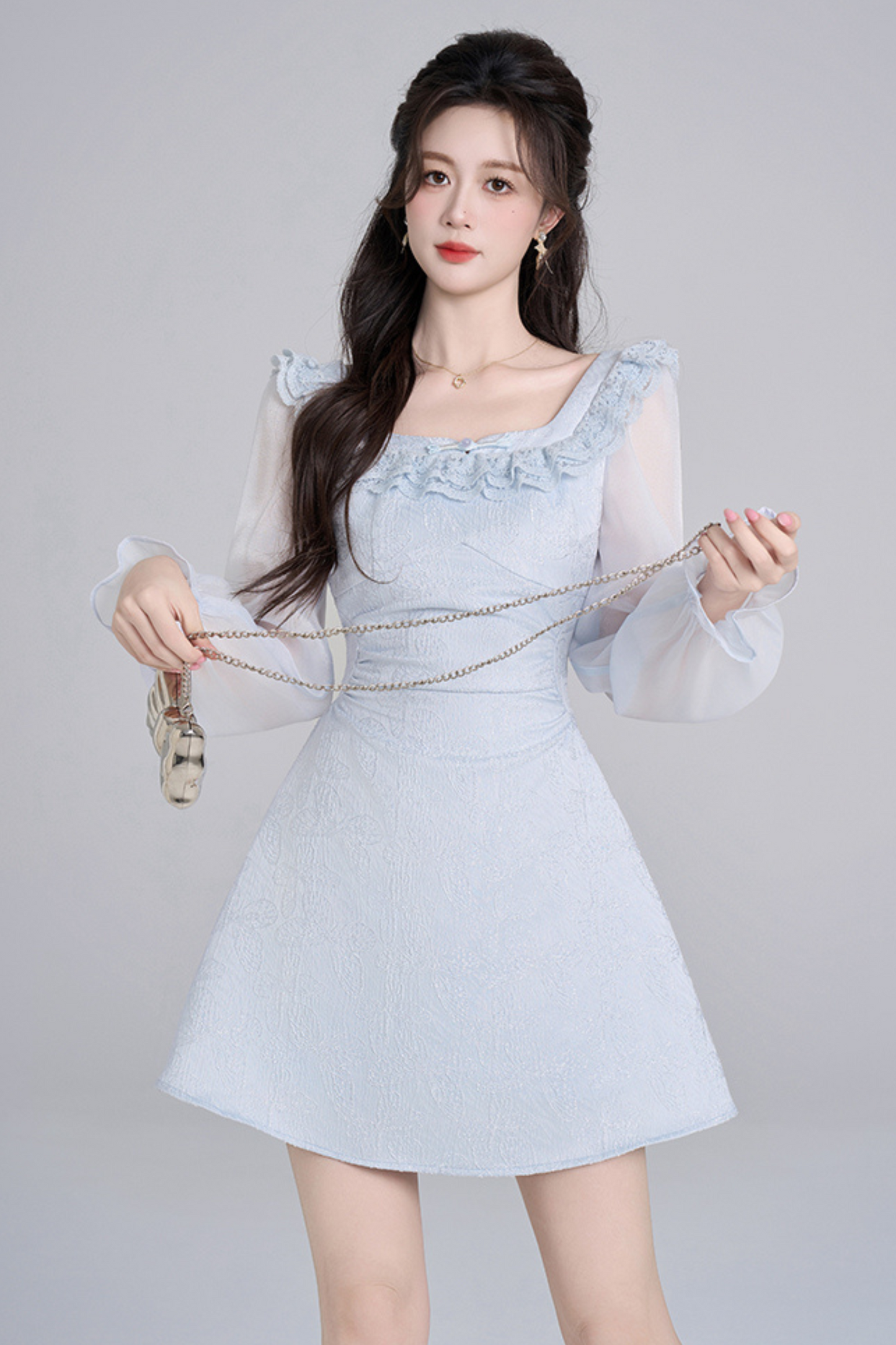 アイススイートクエアネックドレス