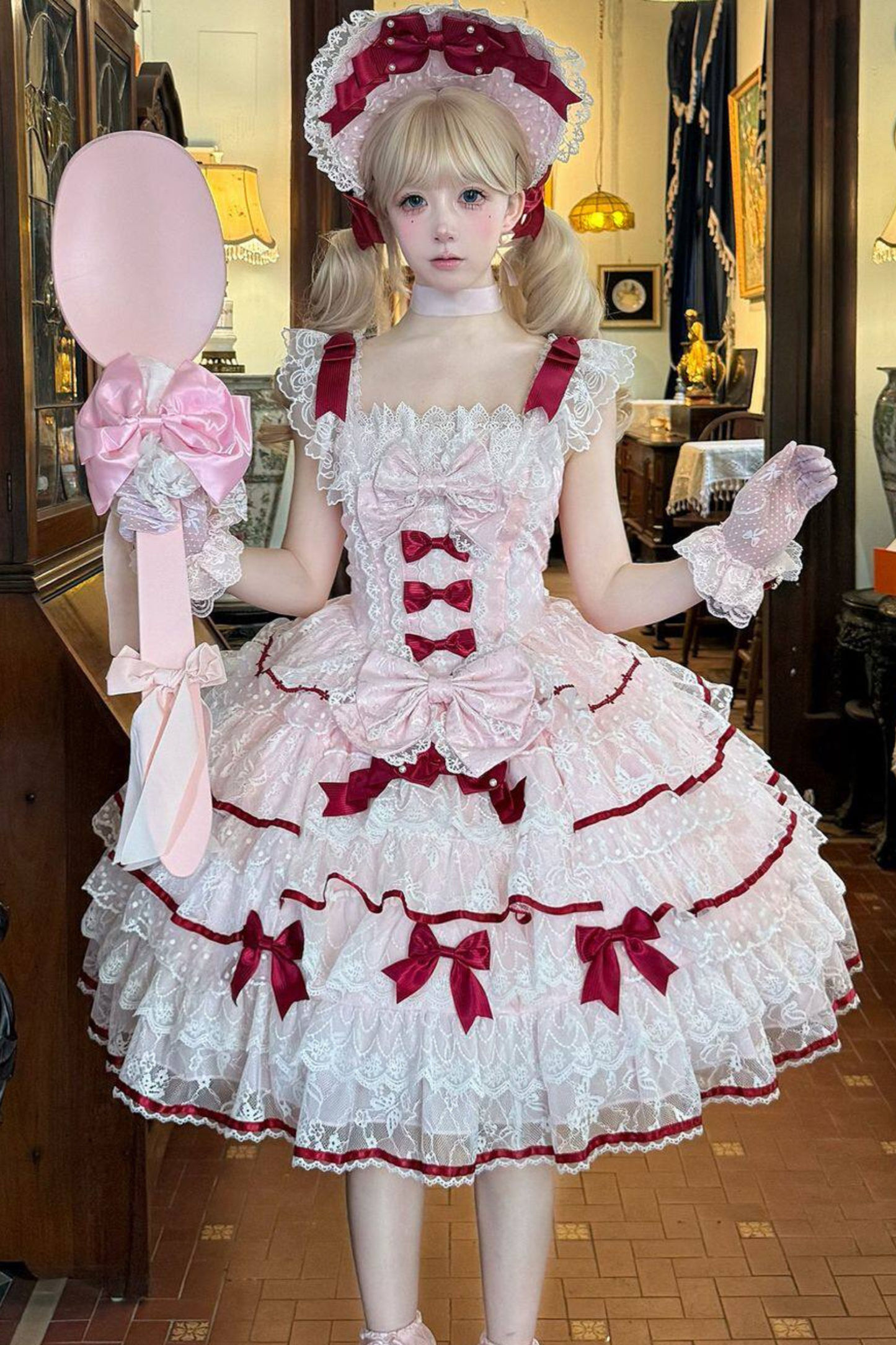 러블리 스위트 로리타 드레스