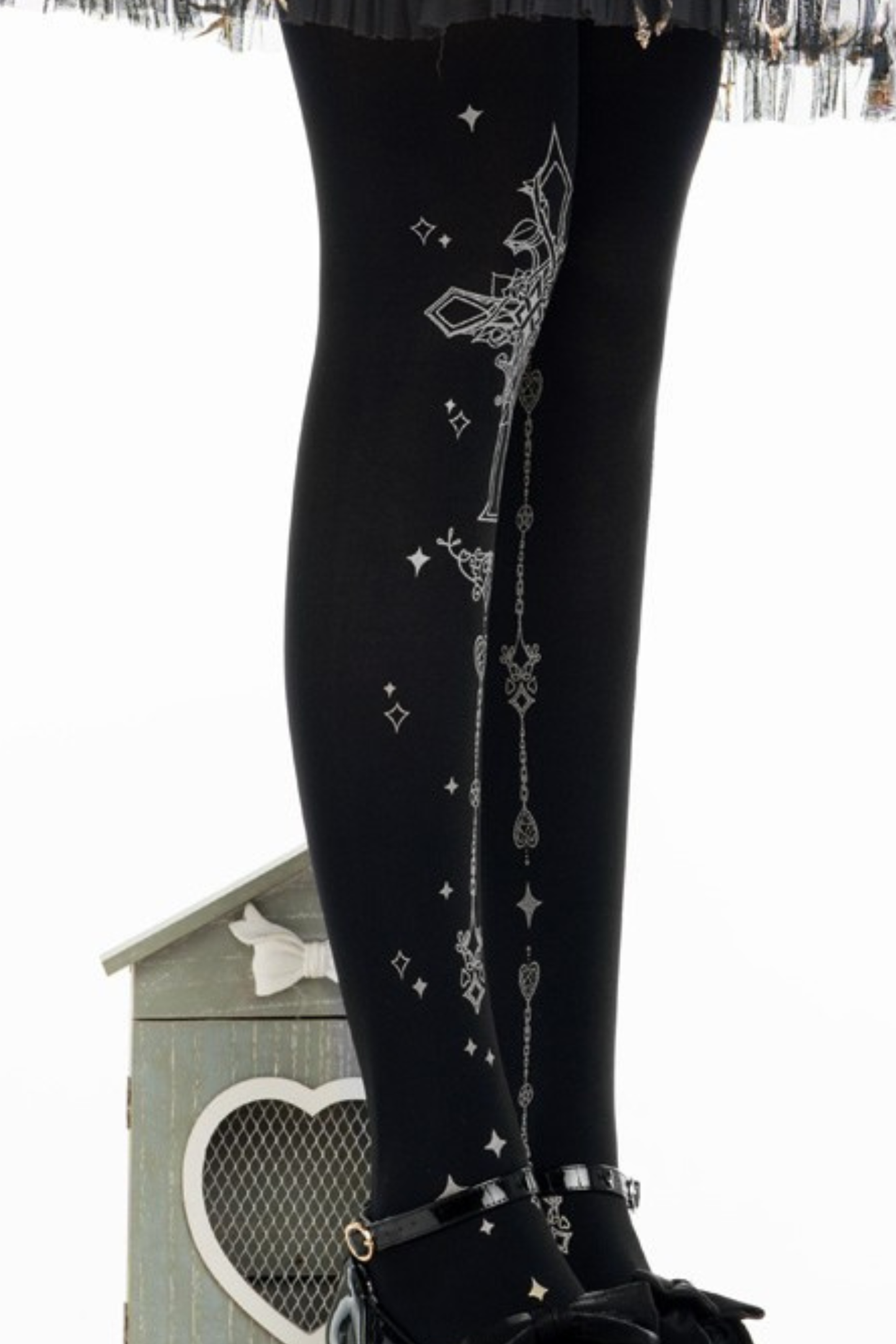 クロスゴシックタイツ