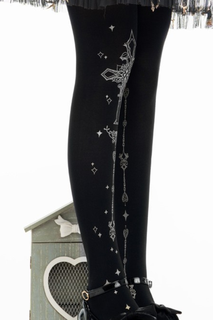 クロスゴシックタイツ