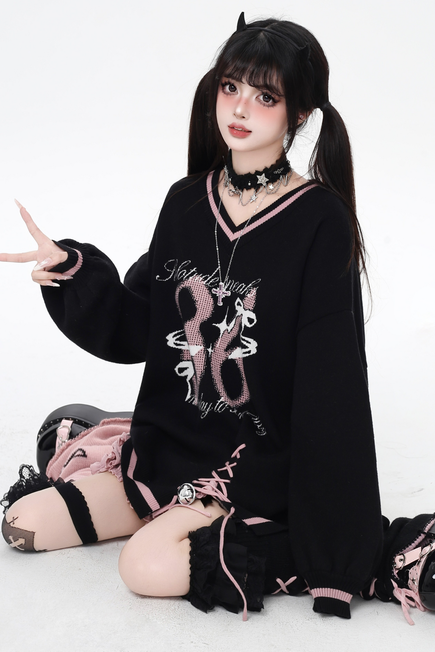 ナンバースウィートクールルーズセーター