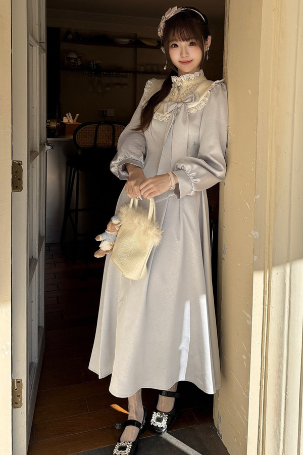 Aqua Blue Sweet Dress