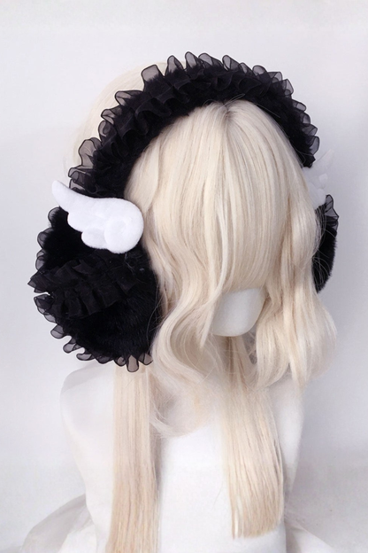 천사 날개 레이스 귀 화성