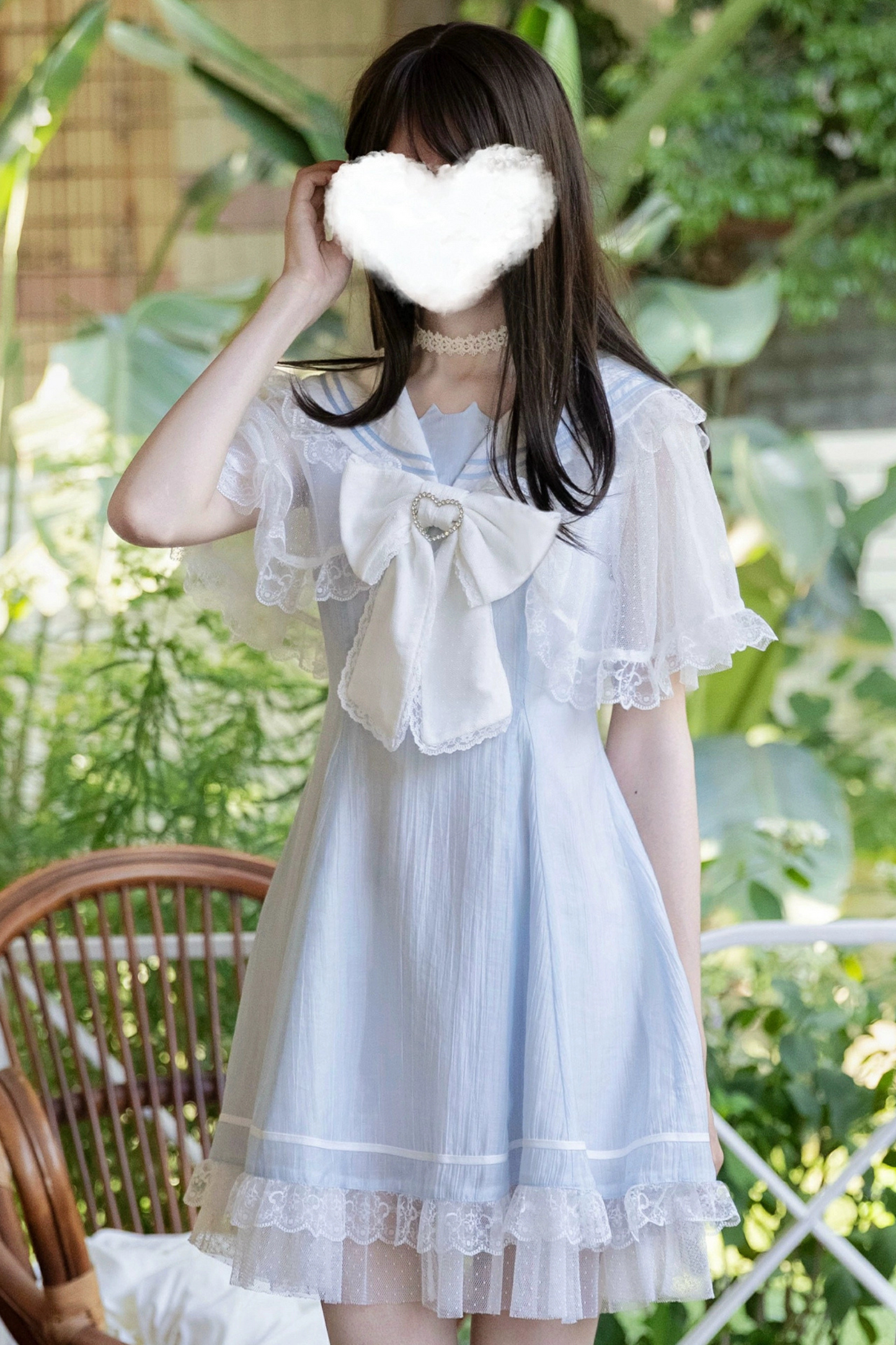 Ice Blue Girly Dress