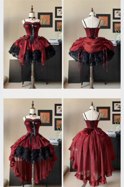 【1月24日予約締切】エレガントゴシックローズドールドレスセットA/B