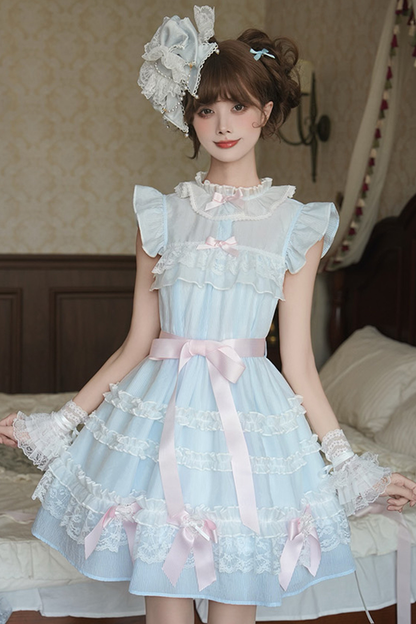 リボンボープリンセスロリータドレス