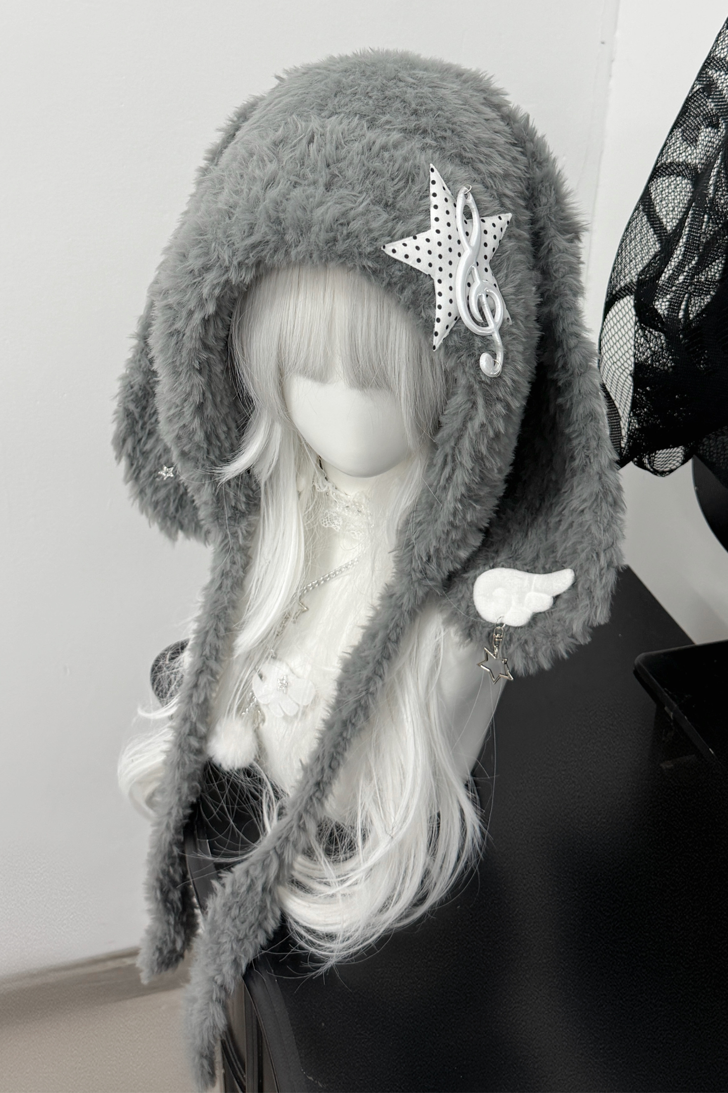 Rabbit Ear Fur Hat