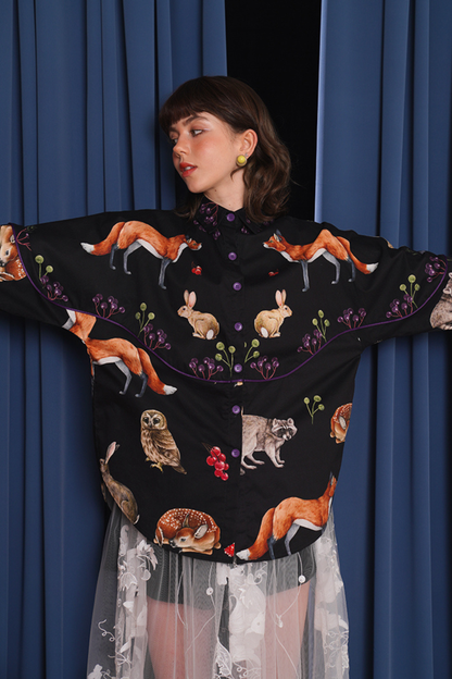 Animal Vintage Art Shirt