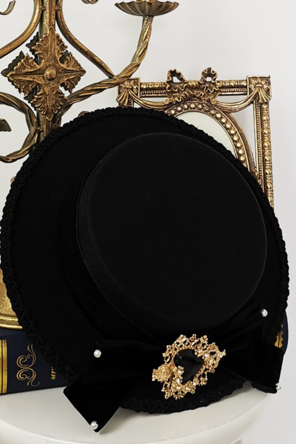 ベーシックエレガントフラットキャップ