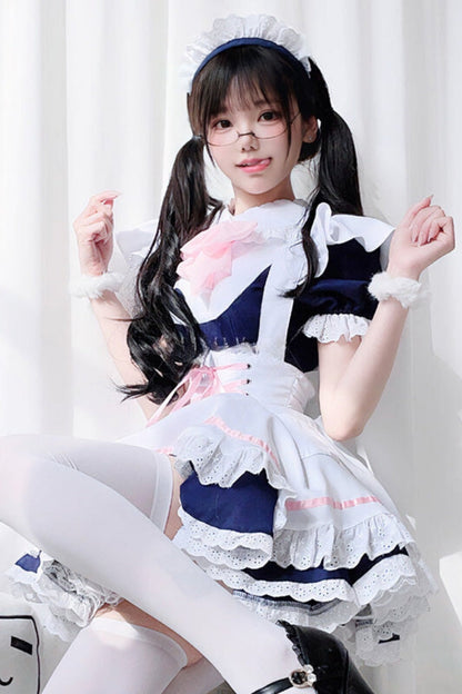 Bow Cat Maid Cosplay Dress