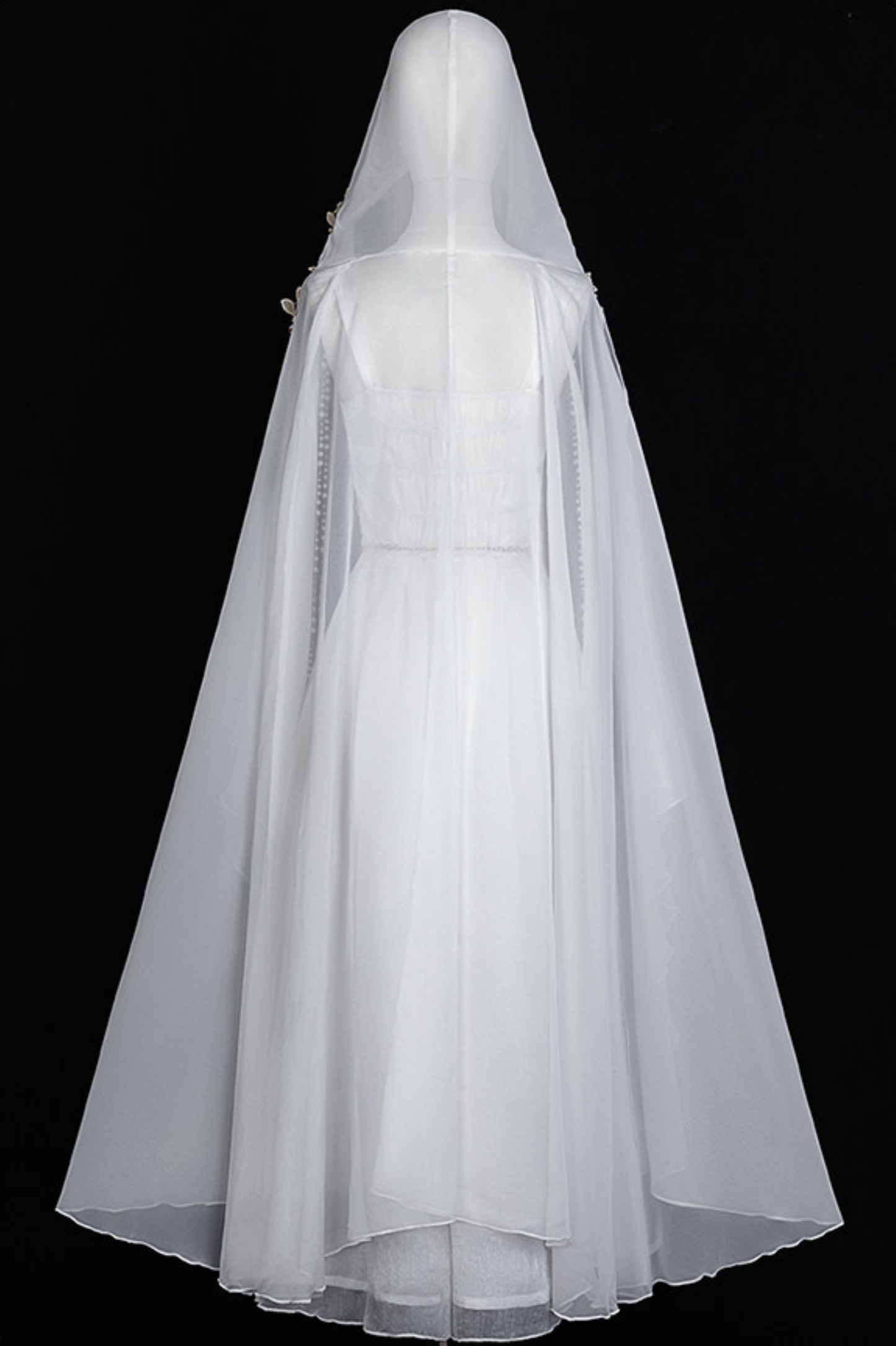 Märchenhaftes klassisches Lolita-Trägerkleid + Kapuzen-Cape
