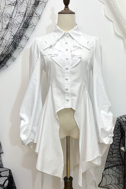 プリンスロリータブラウス+フリルネクタイ