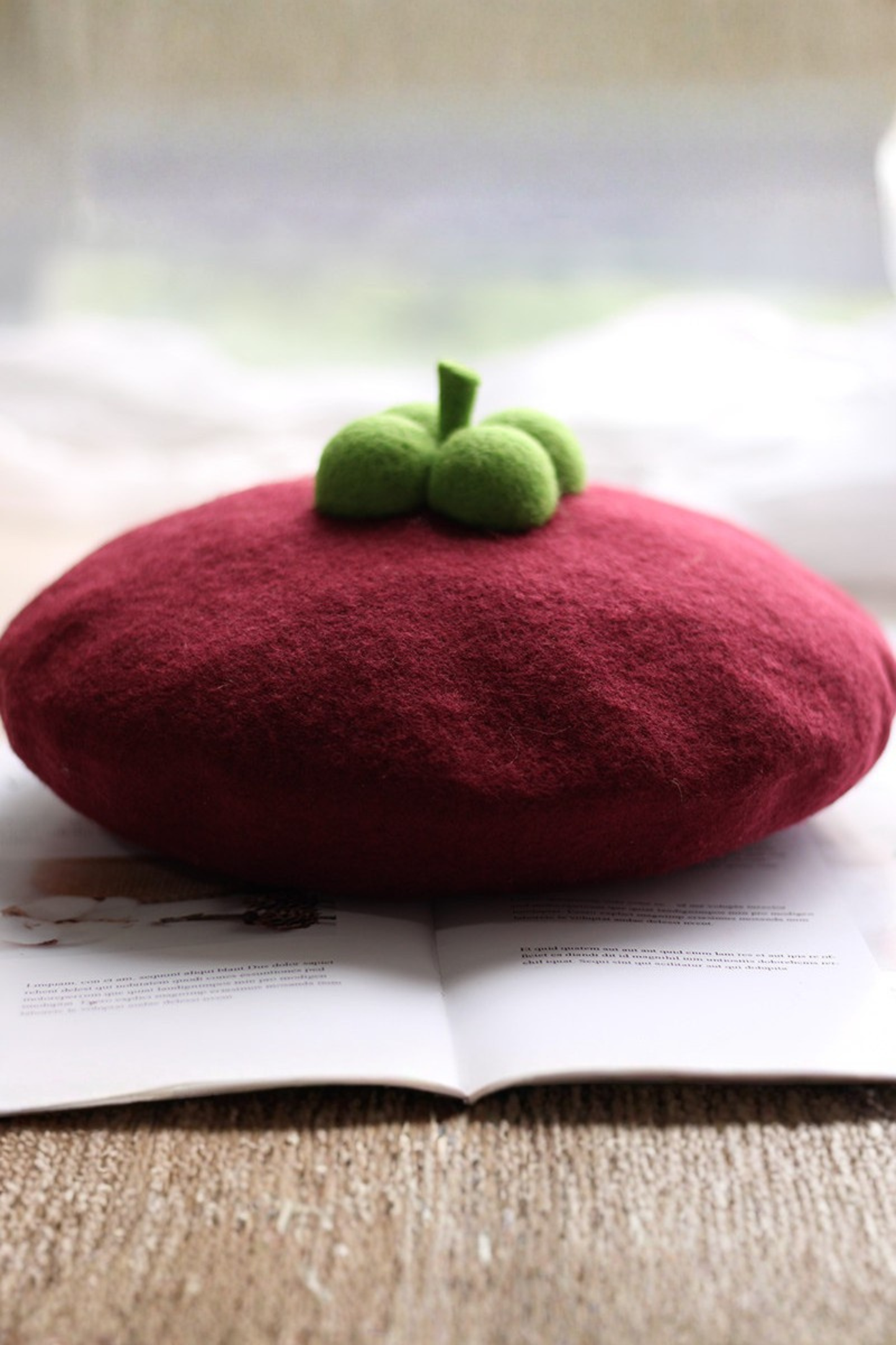 Dark Fruit Beret