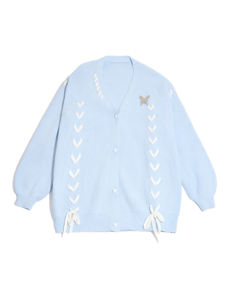 Butterfly Strap Love Cardigan