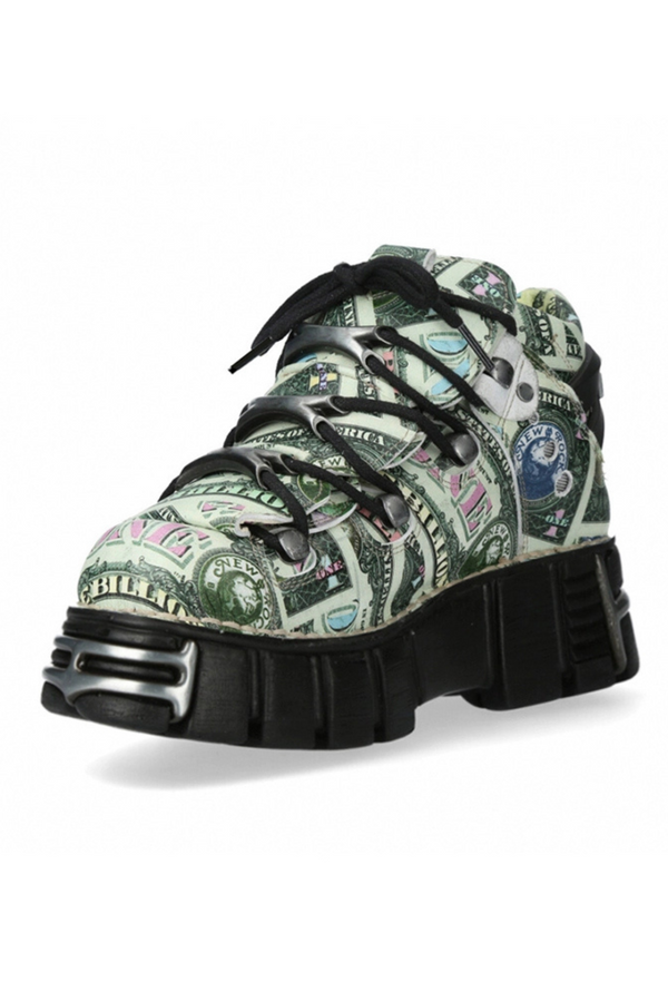 y2Kサブカルチャープラットアメコミシューズ