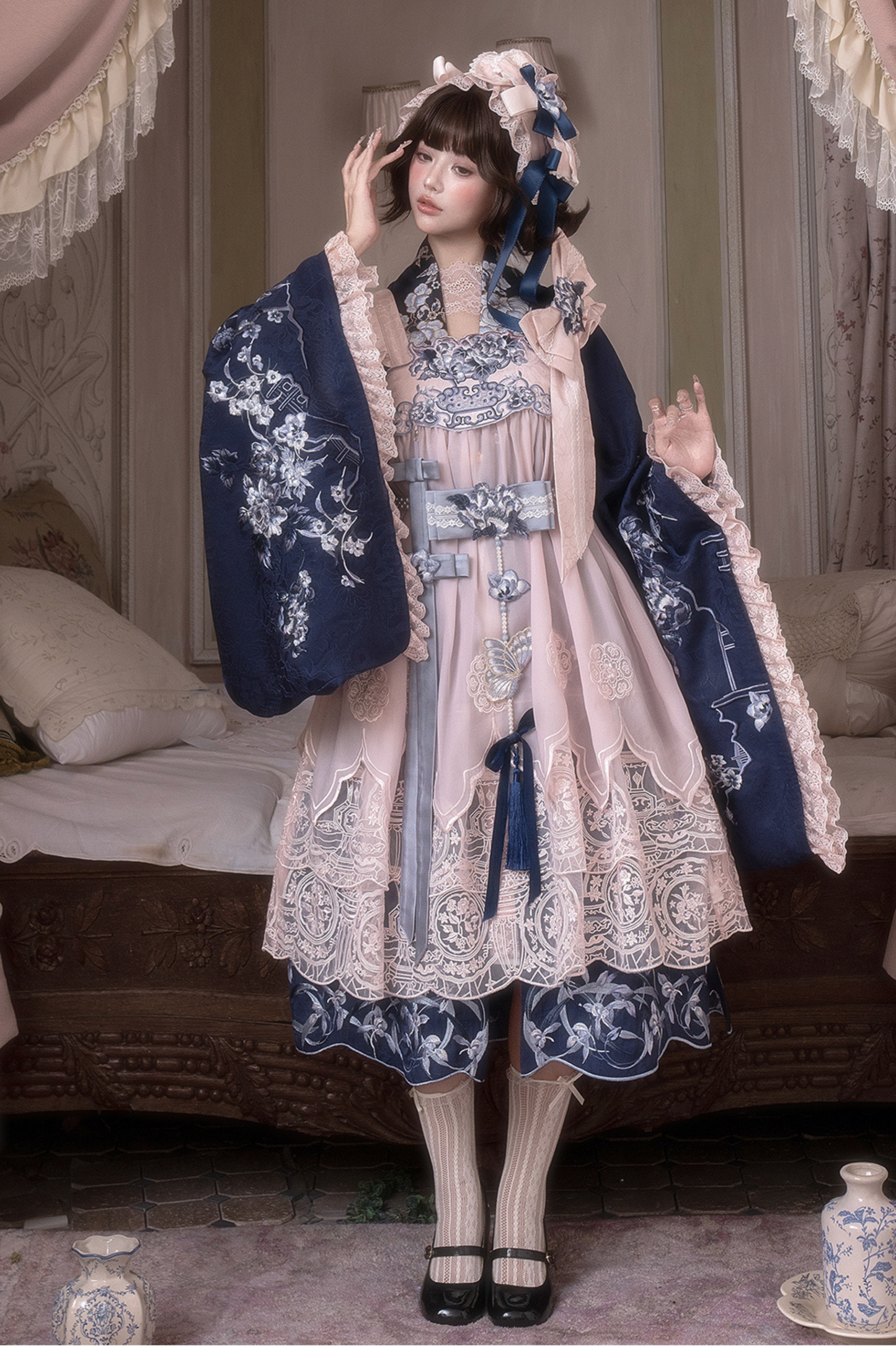 スイートチャイナケープジャケット