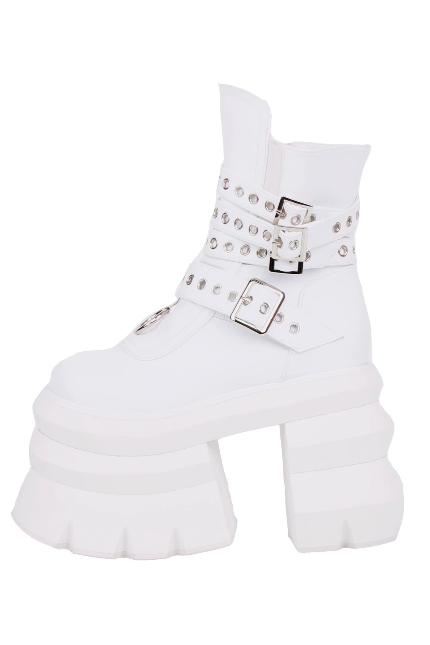 Studded Punk Platform Boots