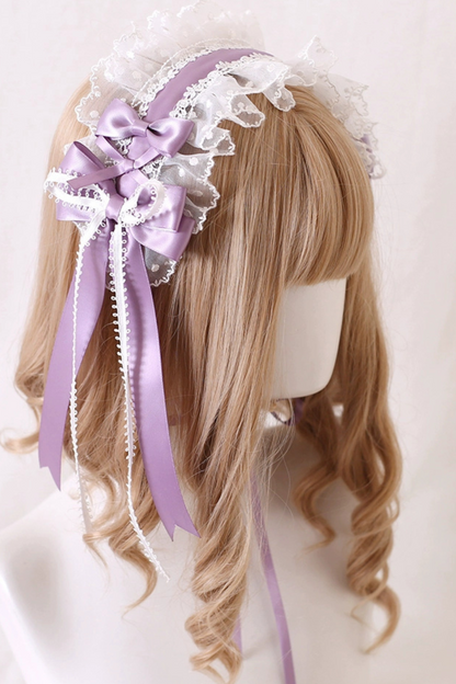 シルクサテンバレエフェザーロリータアクセサリー