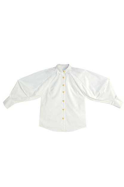 レトロラタンスリーブシャツ