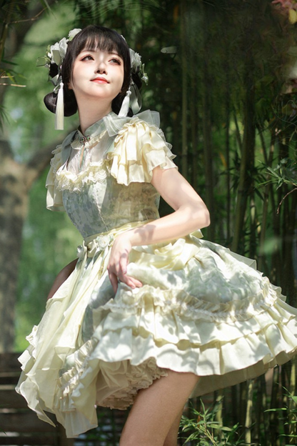 Forest China Lolita Dress