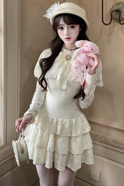 スイートレースドレス