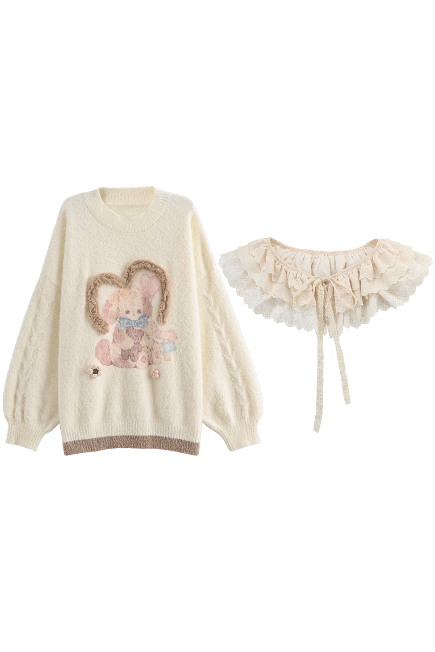 フォレストガールルーズトップス+カラー