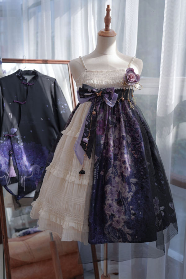 星空の夜魔法ロリータセット