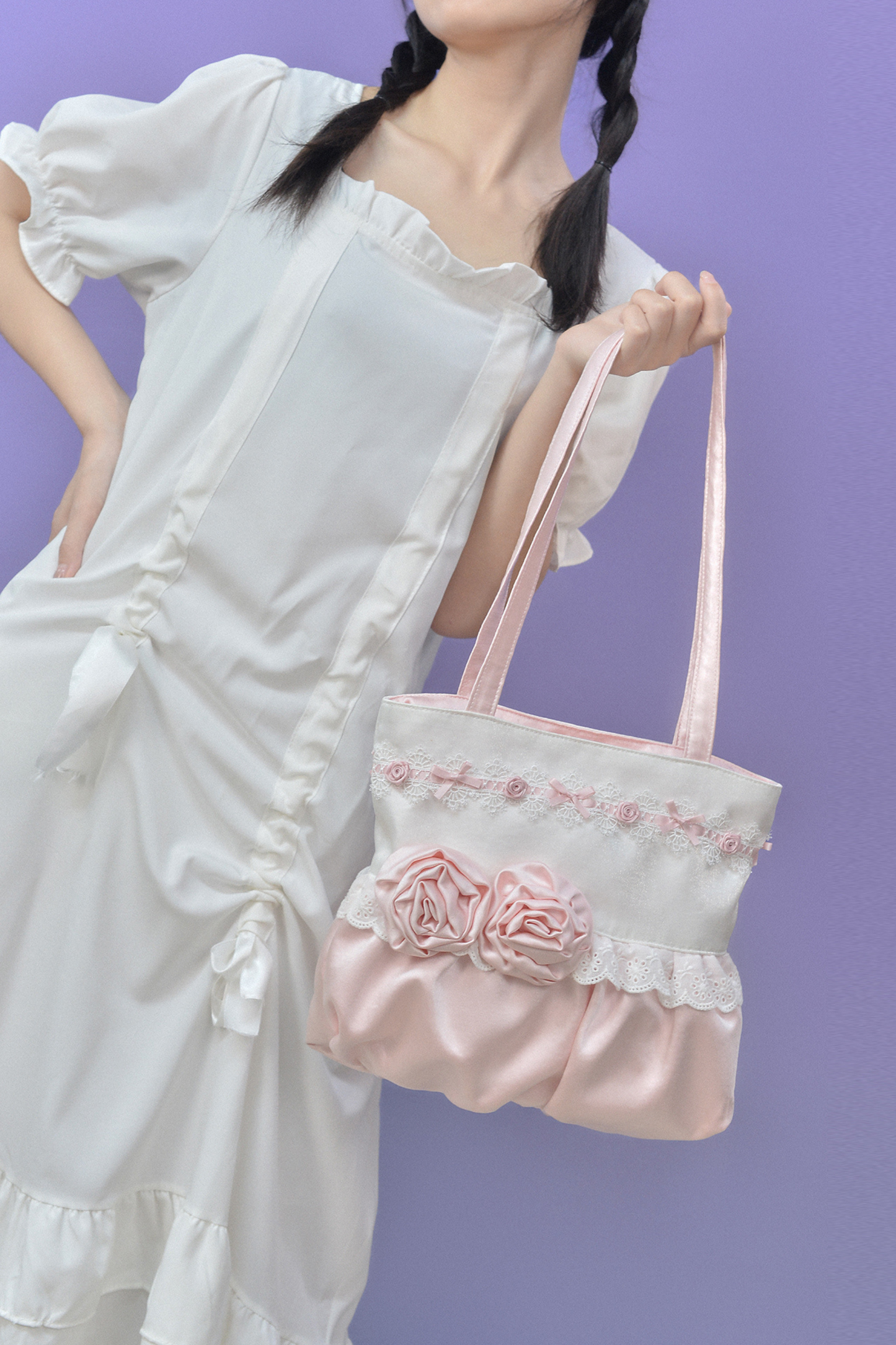 ピーチローズロリータバッグ