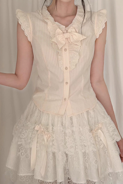 Flutter Sleeve Girly Top