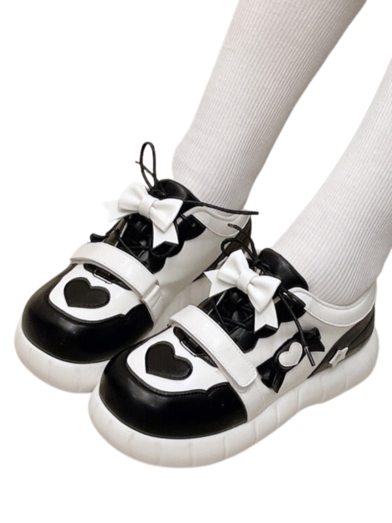 Lolita color-matching sports shoes