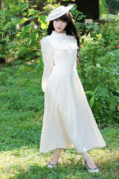 マグルフランスヴィンテージ レースドレス