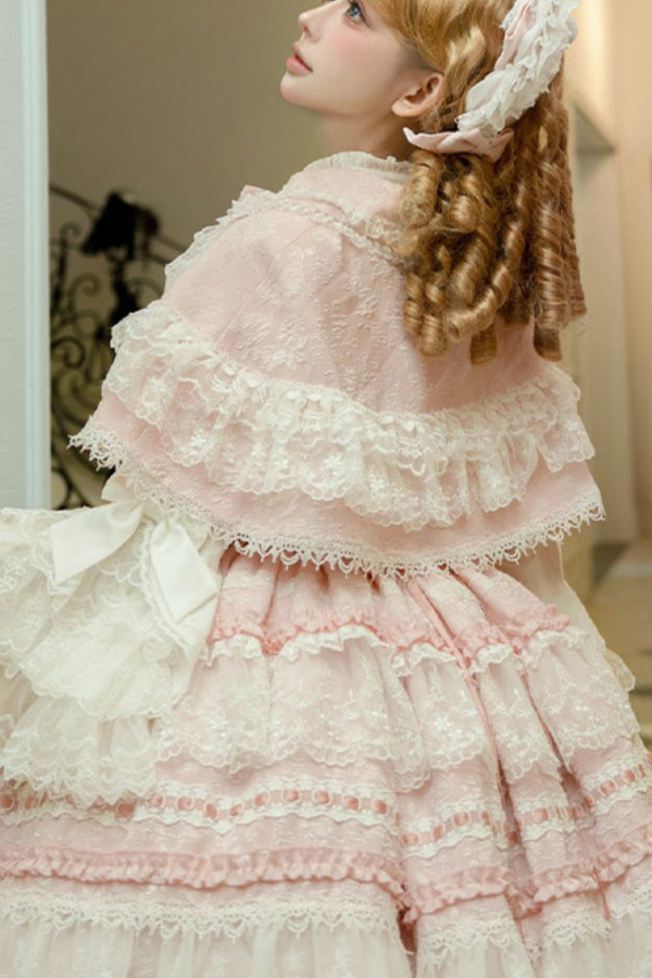 Nice Heartbeat Lolita Dress + Cape + Hat