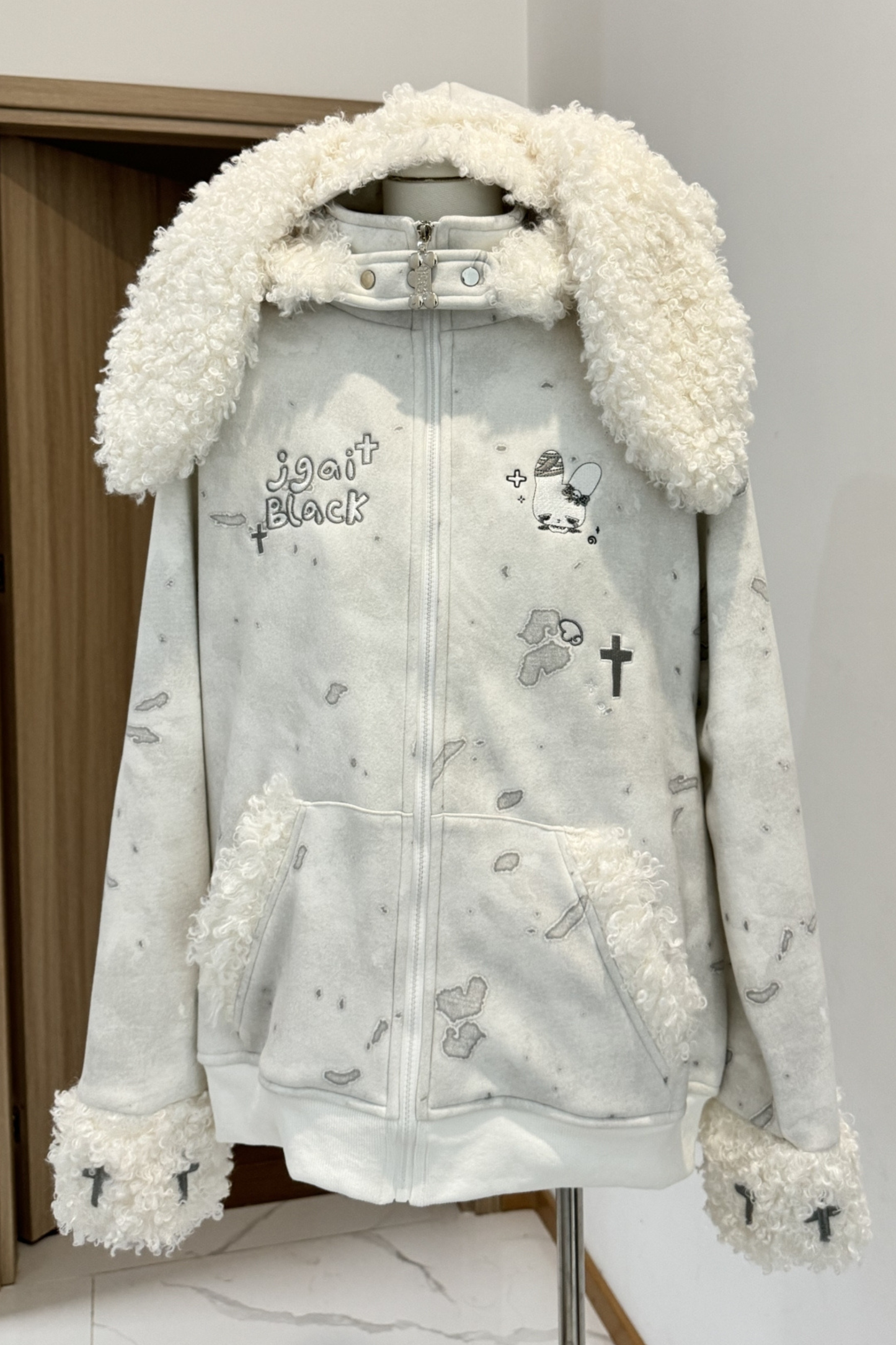 ファーイヤーフードサブカルジャケット