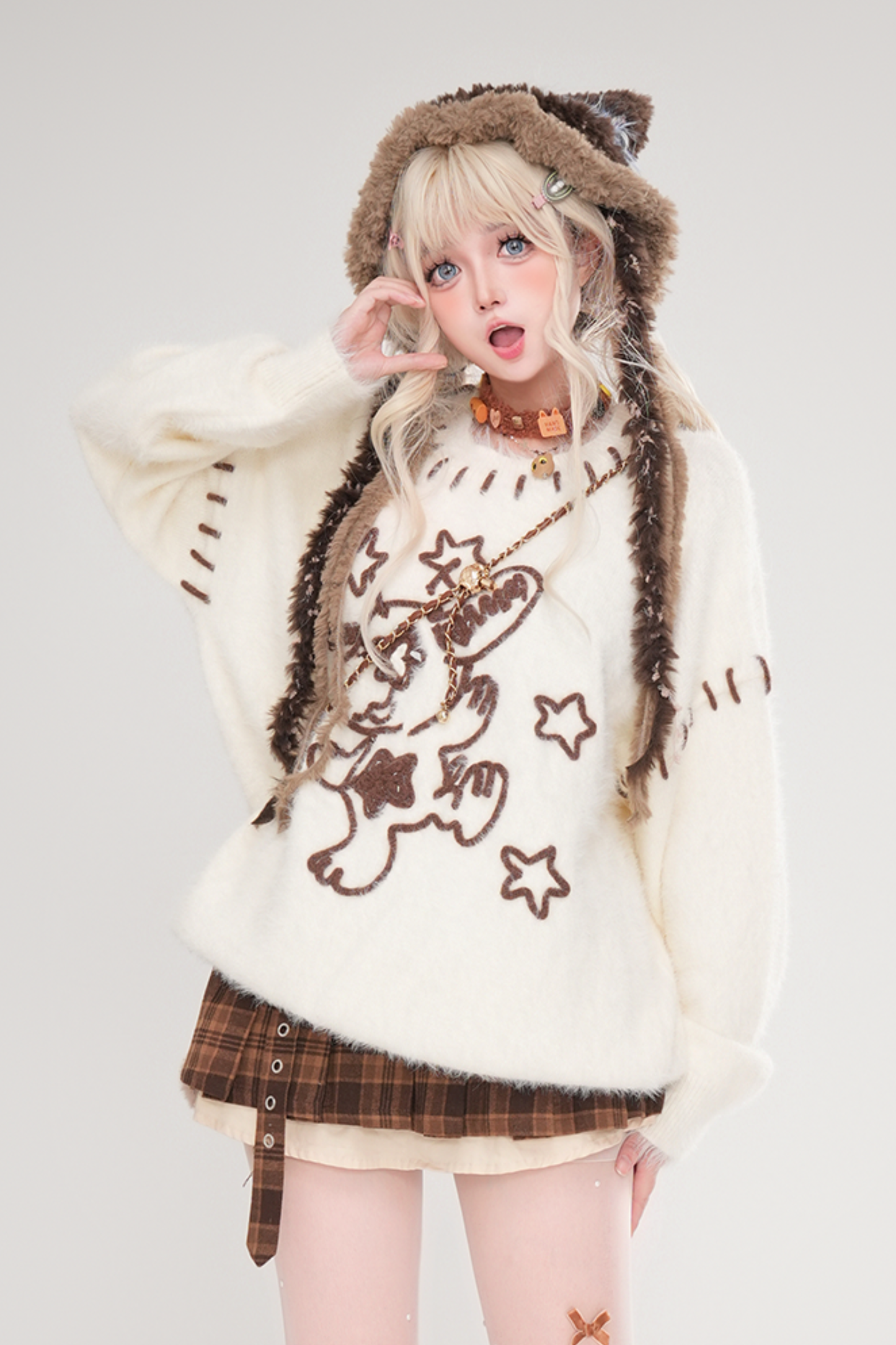 ソフトニットセーター