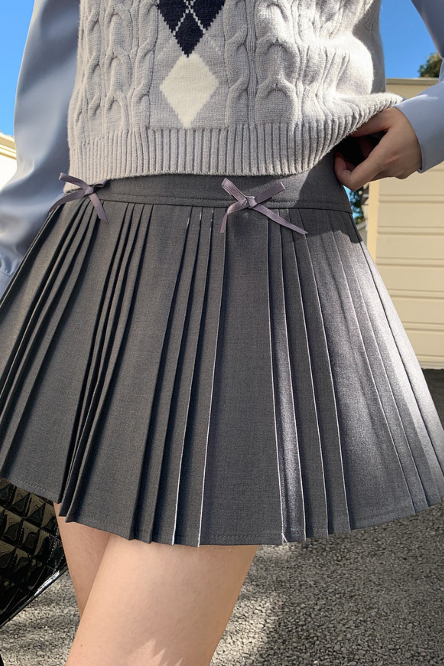 スイートリボンプリーツスカート