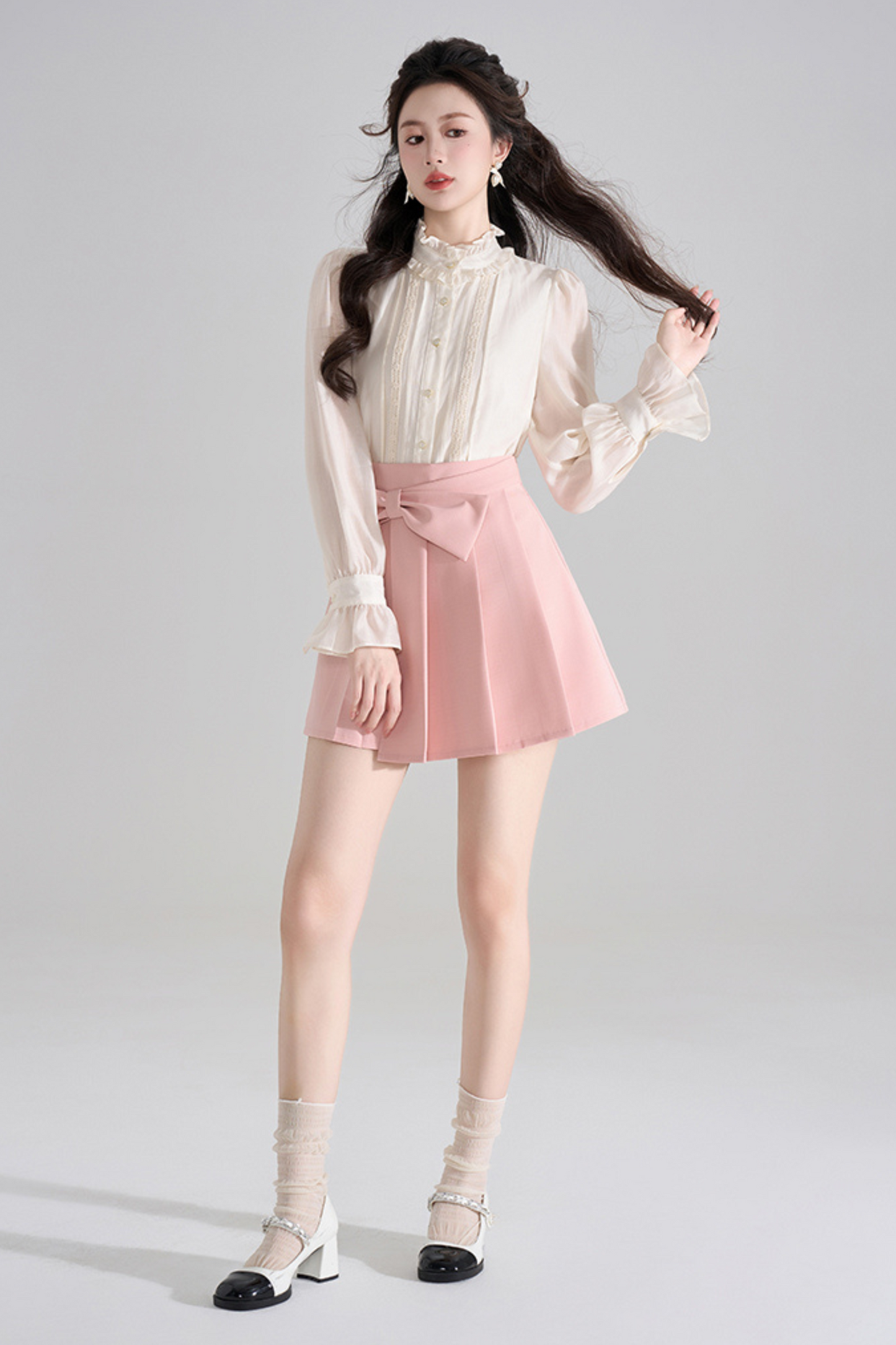 Ensemble Top + Flare Skirt