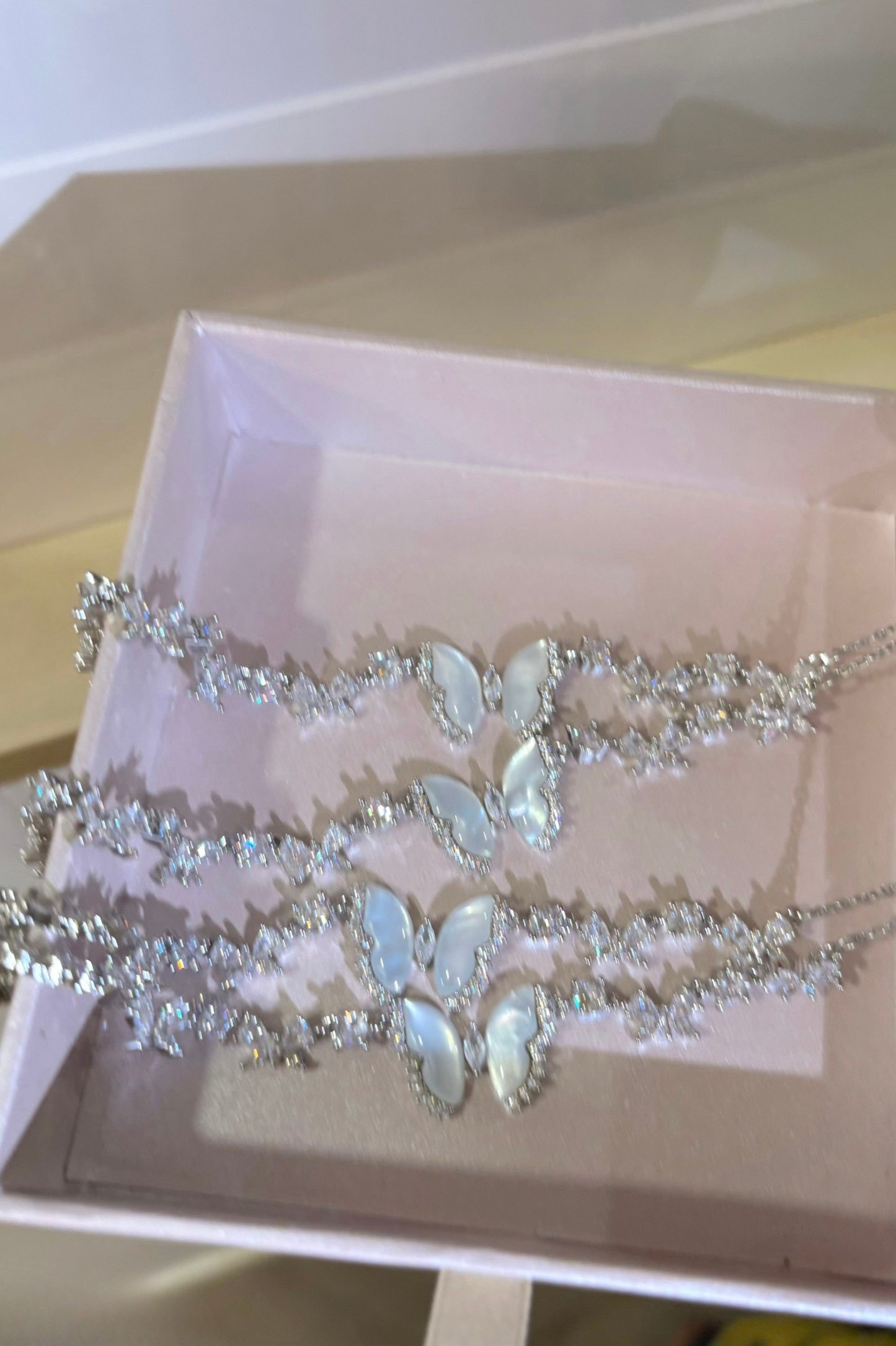 Moonlight Butterfly Short Necklace