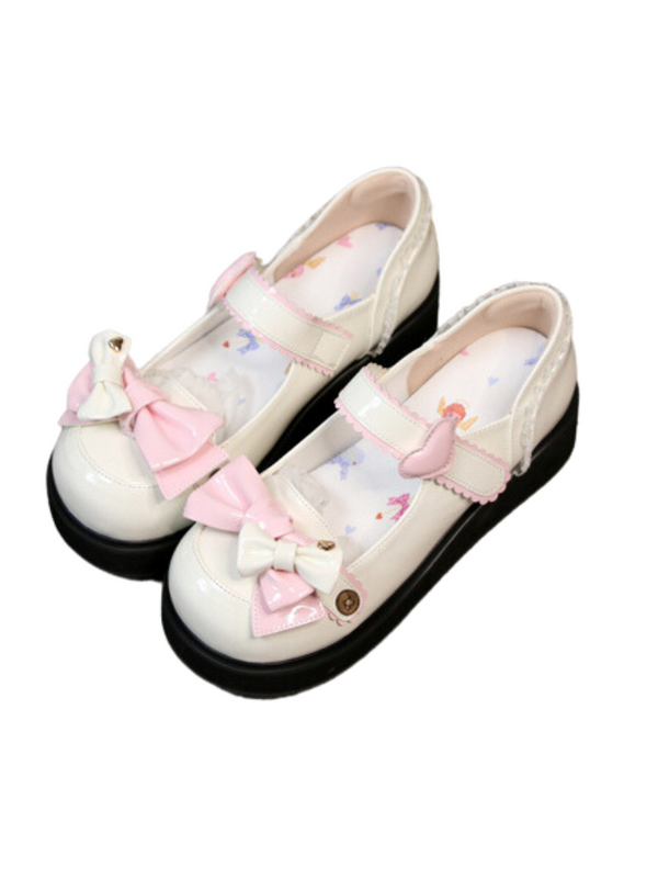 Round Toe Lolita Princess Platform Shoes
