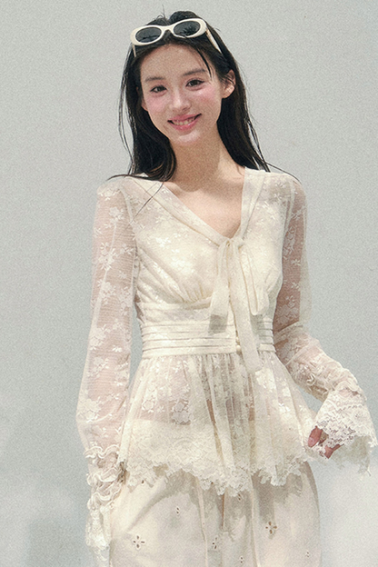 レースズラストドリームシアートップス