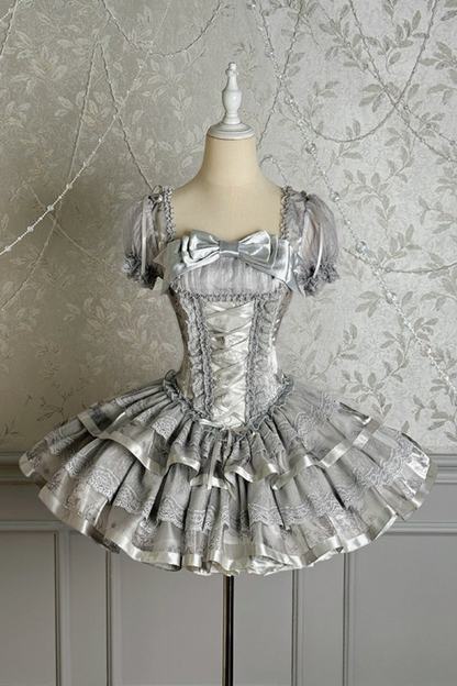 【4月3日予約締切】ギルデッドファンタジーロリータドレス+ジャンパースカート