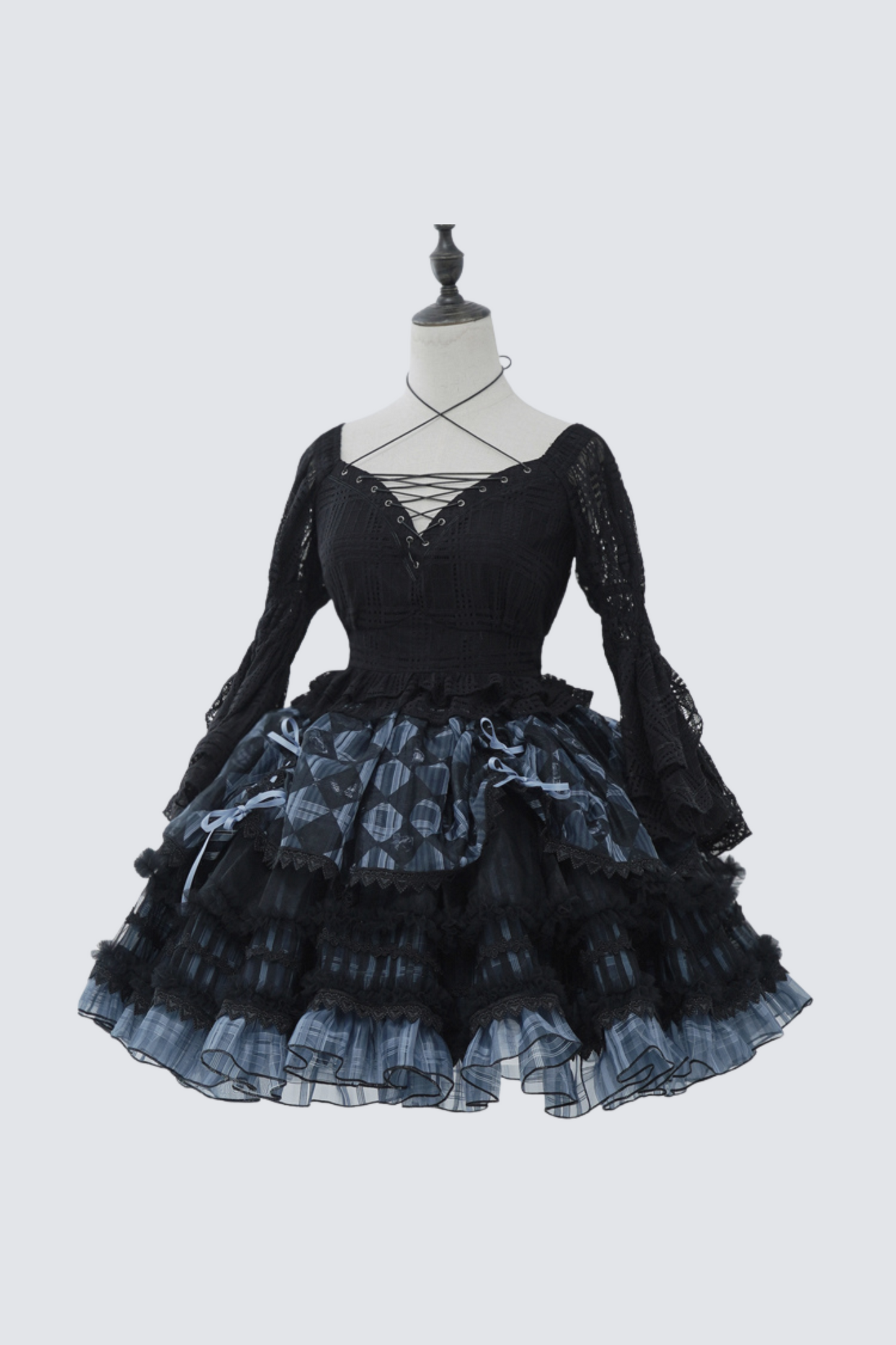 Alice Inn Wanderland Dark Punk Goss Dress Suit