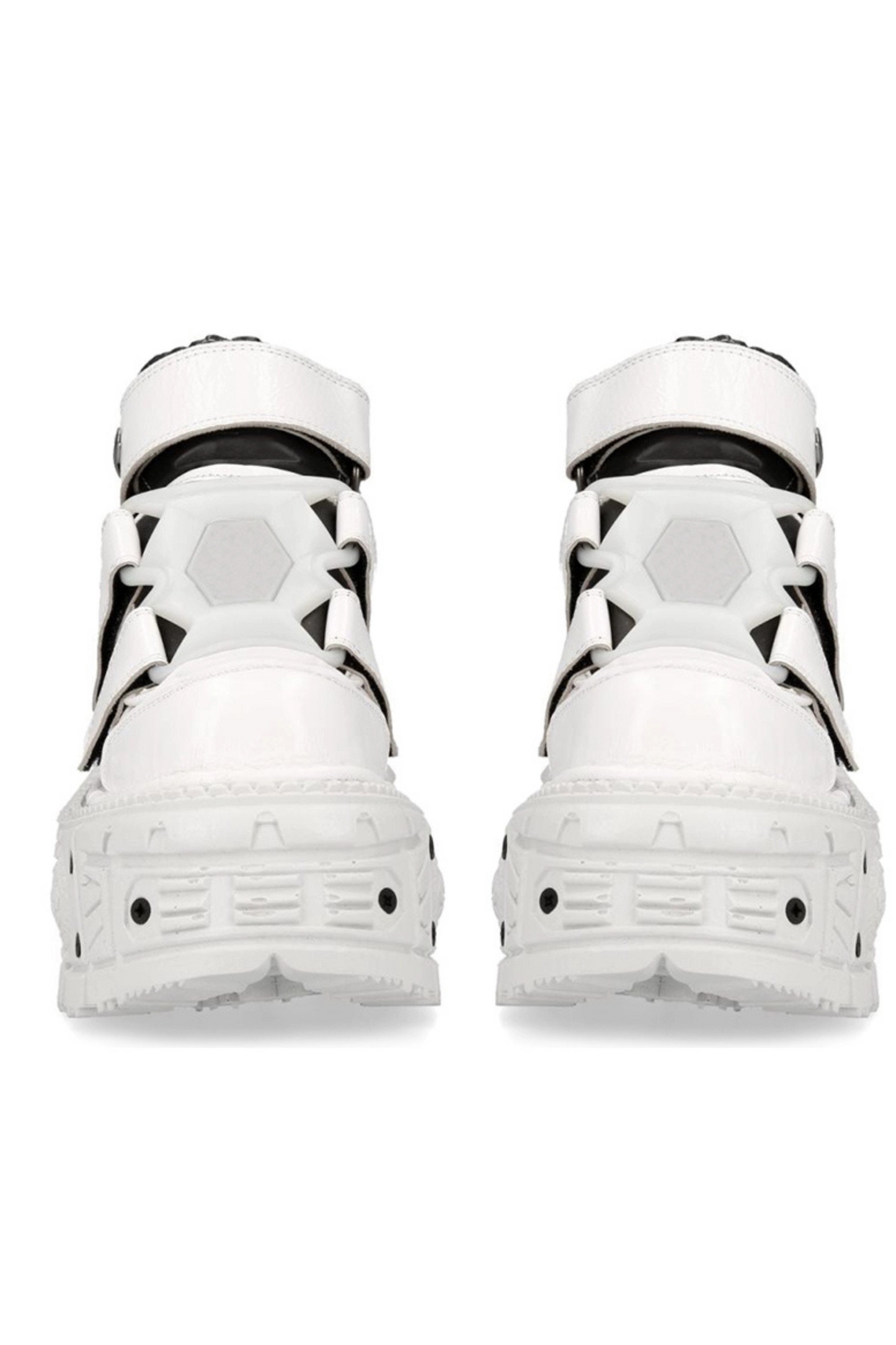 Y2K Mode High-Top-Plateau-Sneaker