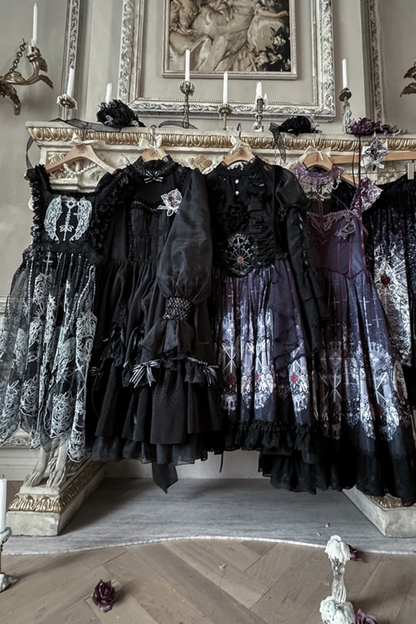 [Reservation Product] Gothic Girl Design Maria Sword Lolita Dress Set