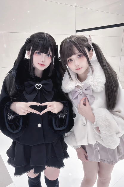 Fur Cute Snow Short Coat