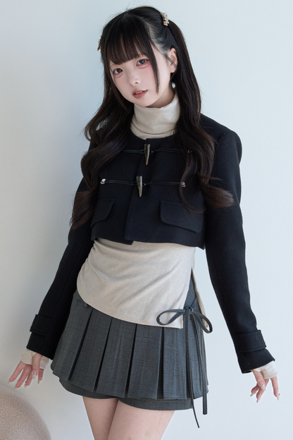 Horn Button Short Jacket