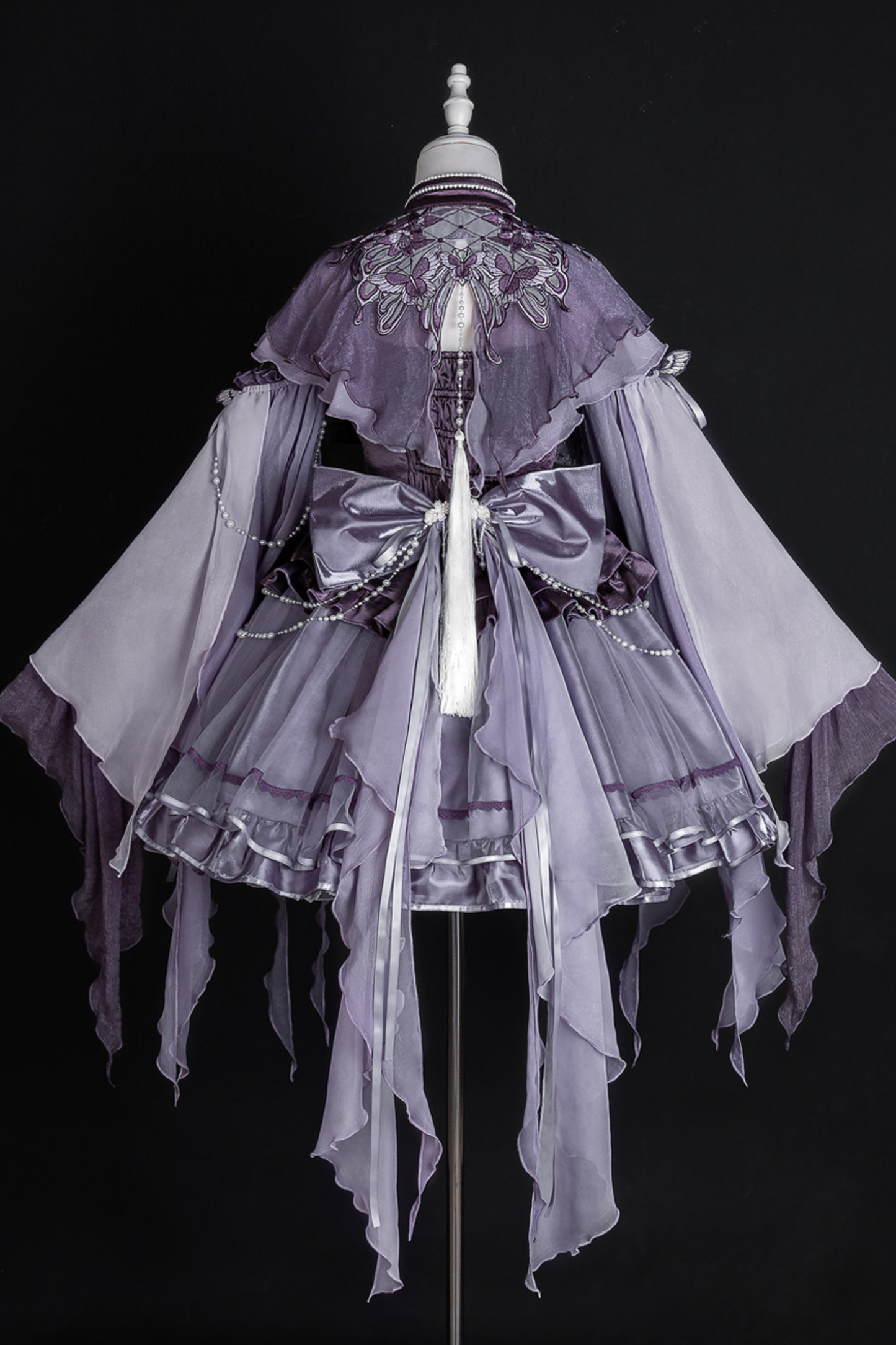 【予約商品】ダークチャイナロリータフェアリードレス+ショルダー+スリーブ