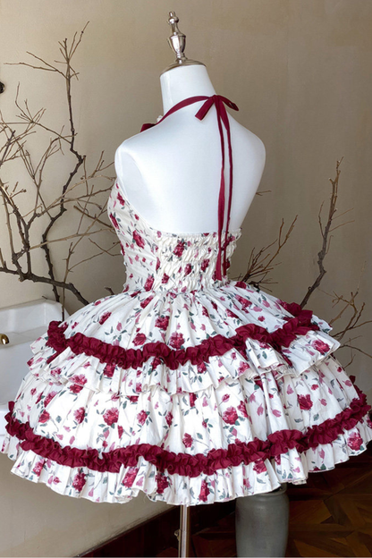 ロマンティックスイートロマンローズドレス+ヘアアクセサリー